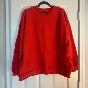 Daily Drills Red Crewneck in XS/S